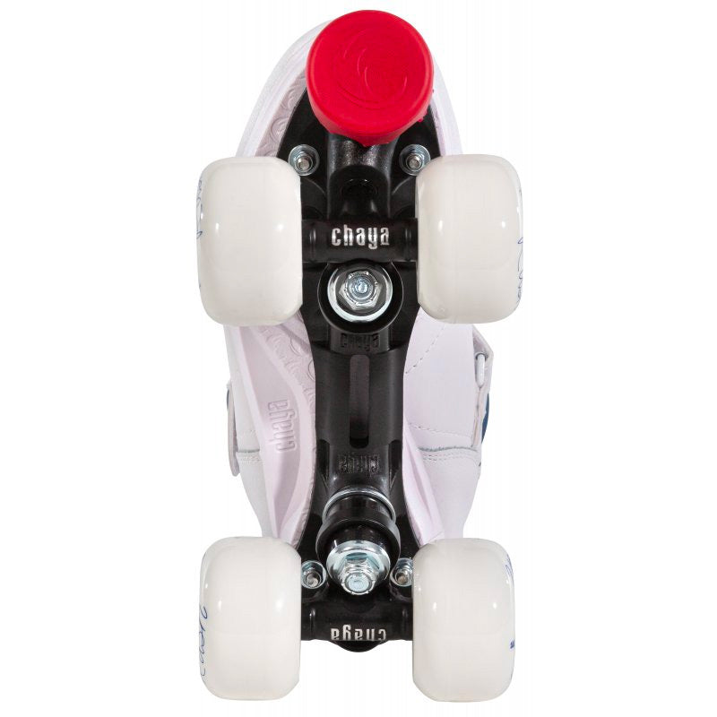 Chaya Jump 2.0 Roller Skates for Women & Men - High Performance Outdoor/Indoor Quad Skates with Adjustable Toe Stop - Perfect for Rink, Park, and Street Skating