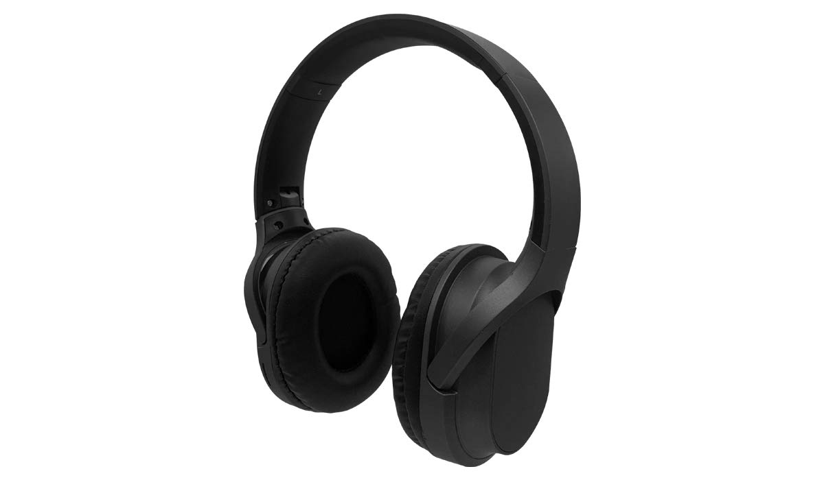 SOUNDBOUND Wireless Over-Ear Headphones with Microphone - Bluetooth 5.0, 40H Playtime, Noise Cancelling, Comfort Memory Foam Ear Cushions (Black) - Perfect for Workouts, Commuting & Office Use