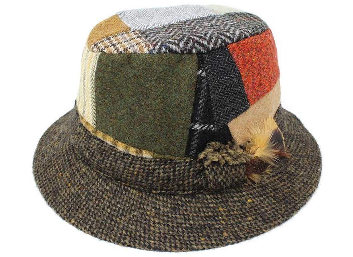 Authentic Hanna Hats Irish Walking Hat - 100% Wool Donegal Tweed Made in Ireland | Perfect for Outdoor Adventures, Hiking & Casual Wear