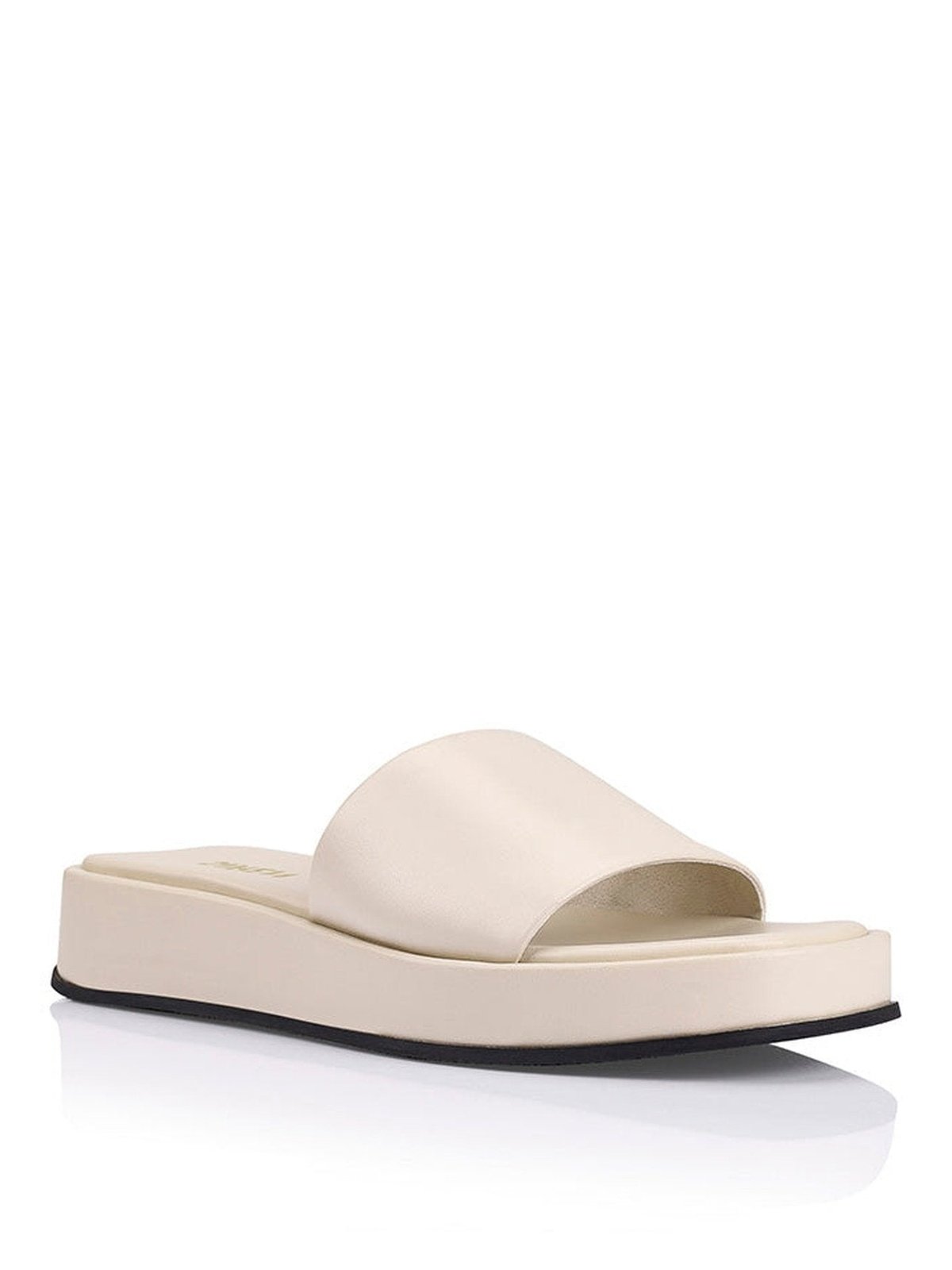Morris Women's Beige Platform Sandals - Comfortable Summer Casual Shoes for Beach, Walking, and Outdoor Activities