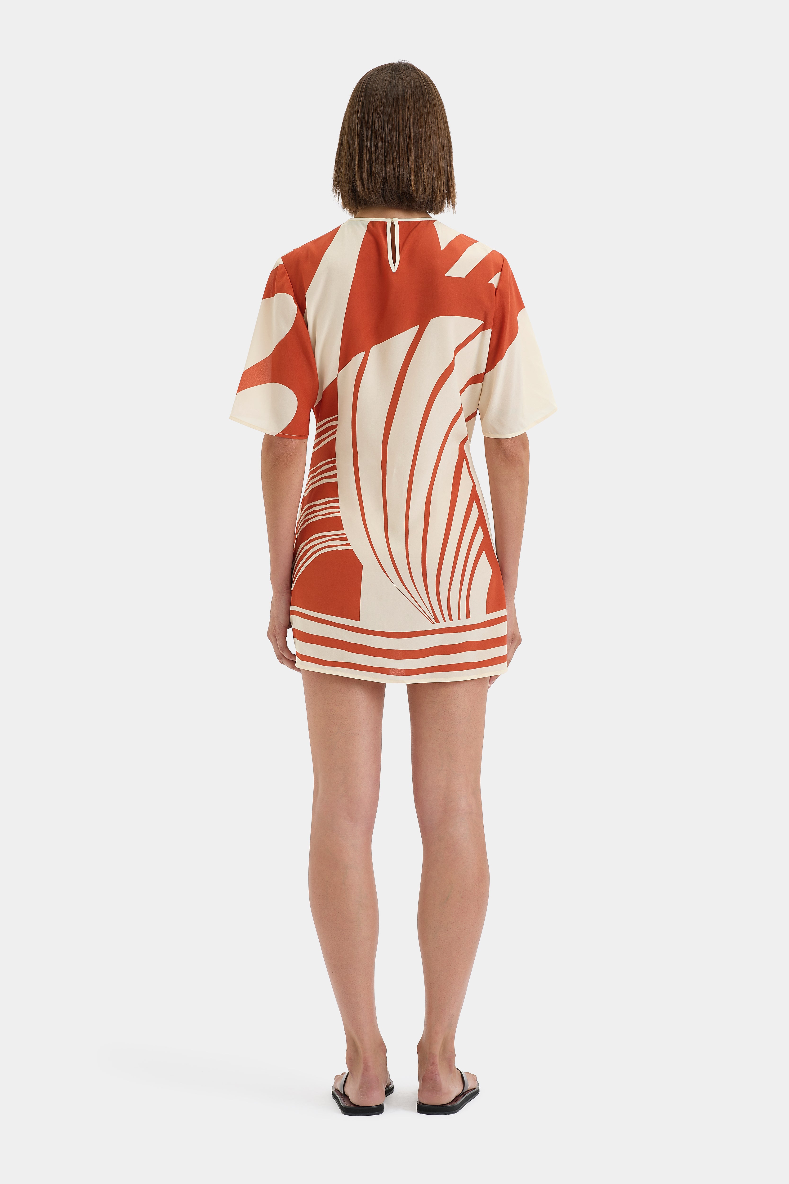 Elegant Calla Mini Dress for Women - Flowy Summer Party Dress with Pockets - Perfect for Weddings, Dates & Night Out