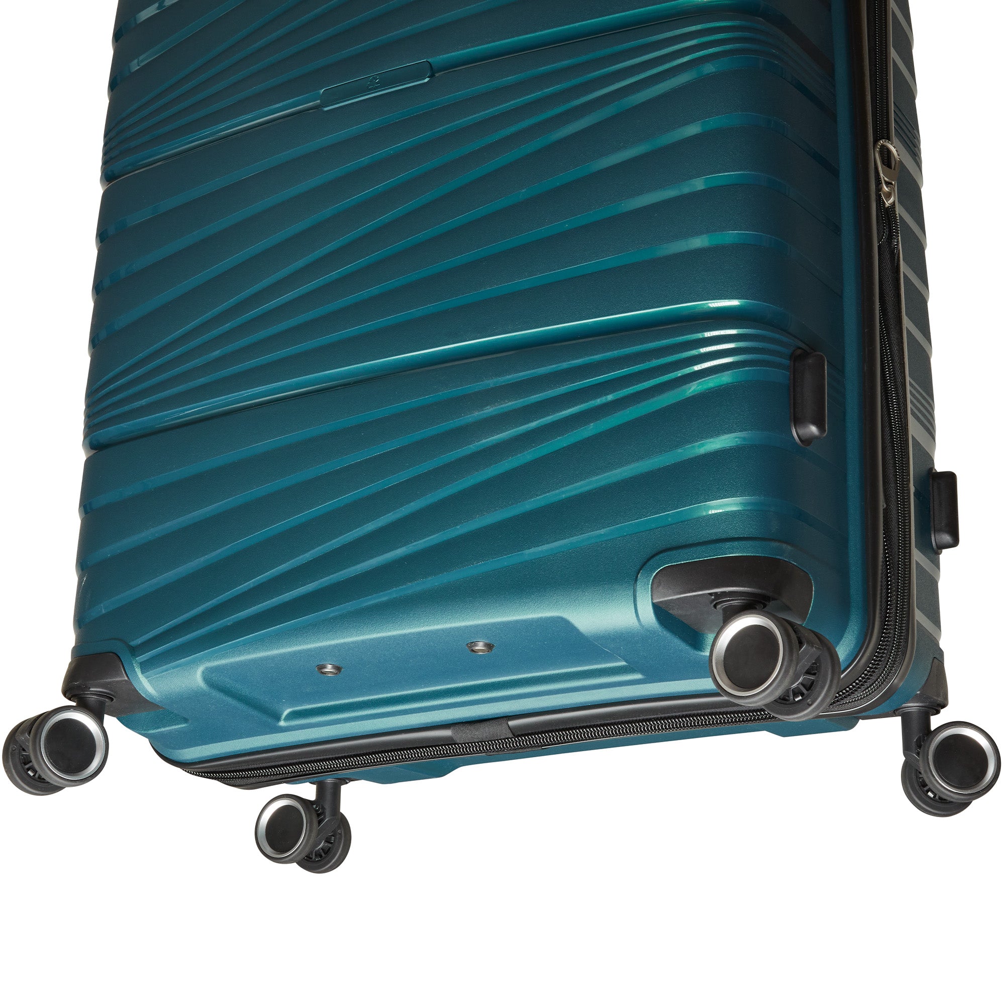 Mancini Bermuda 2-Piece Spinner Luggage Set - Polypropylene Carry-On & Large Suitcase for Travel | Perfect for Business Trips, Vacations & Family Getaways