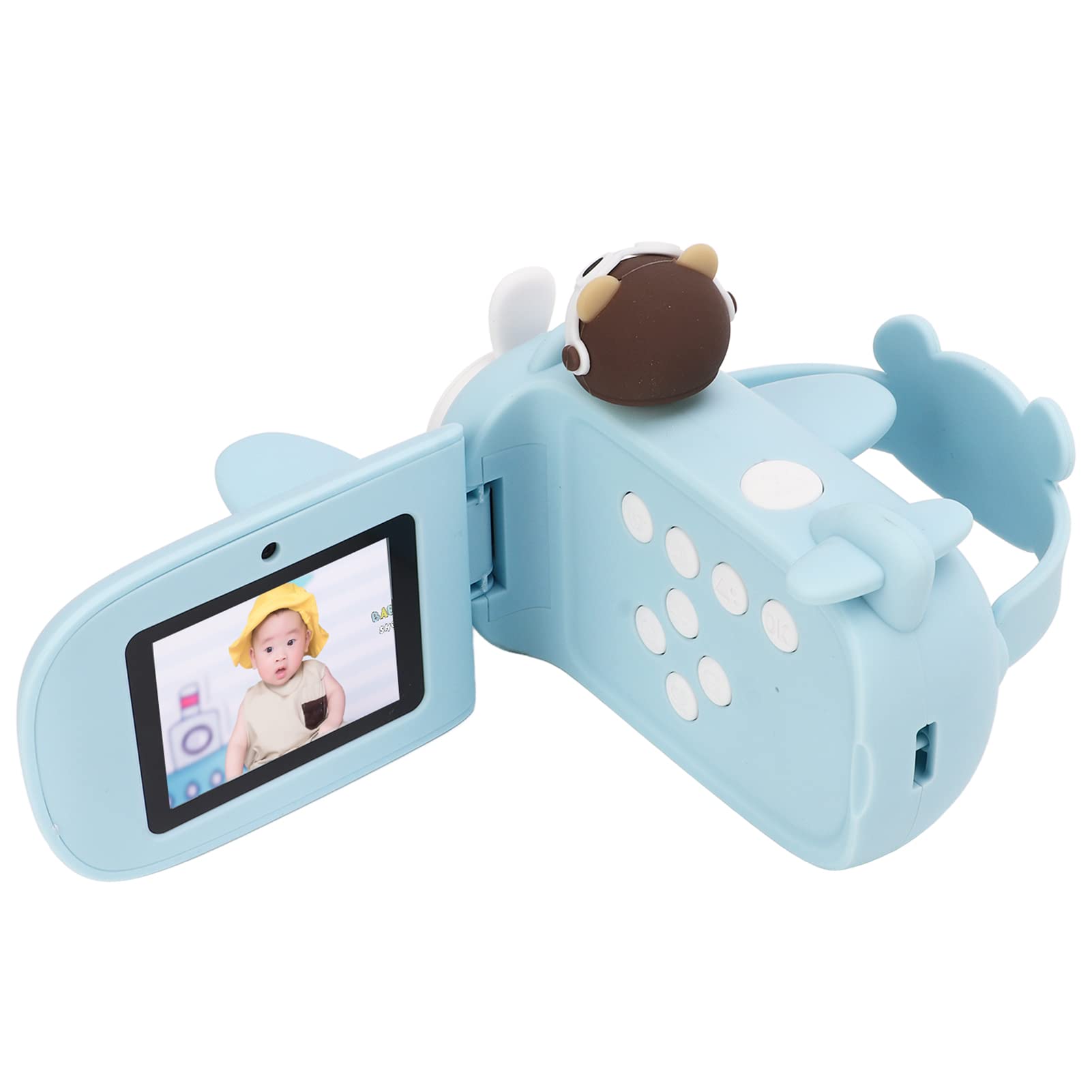 Zerodis Kids Digital Camera - 1080P HD Vintage DV Camcorder with 50MP Dual Lens for Children Ages 3-9 | Perfect Birthday Gift & Travel Toy for Young Photographers