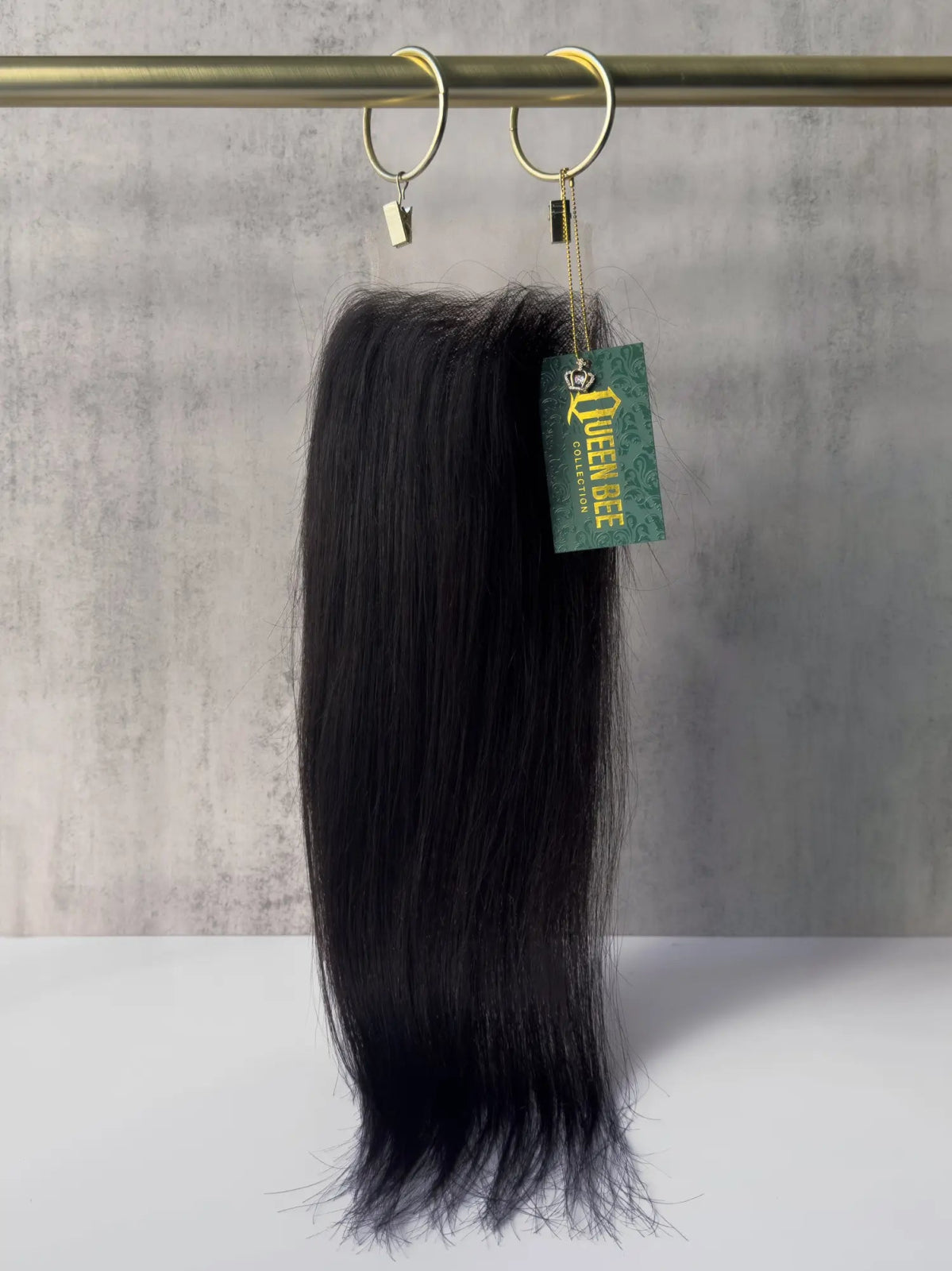 5x5 HD Queen Straight Closure - 100% Human Hair Lace Closure for Black Women - Perfect for Sew-In Weaves, Natural Hairstyles & Protective Styling