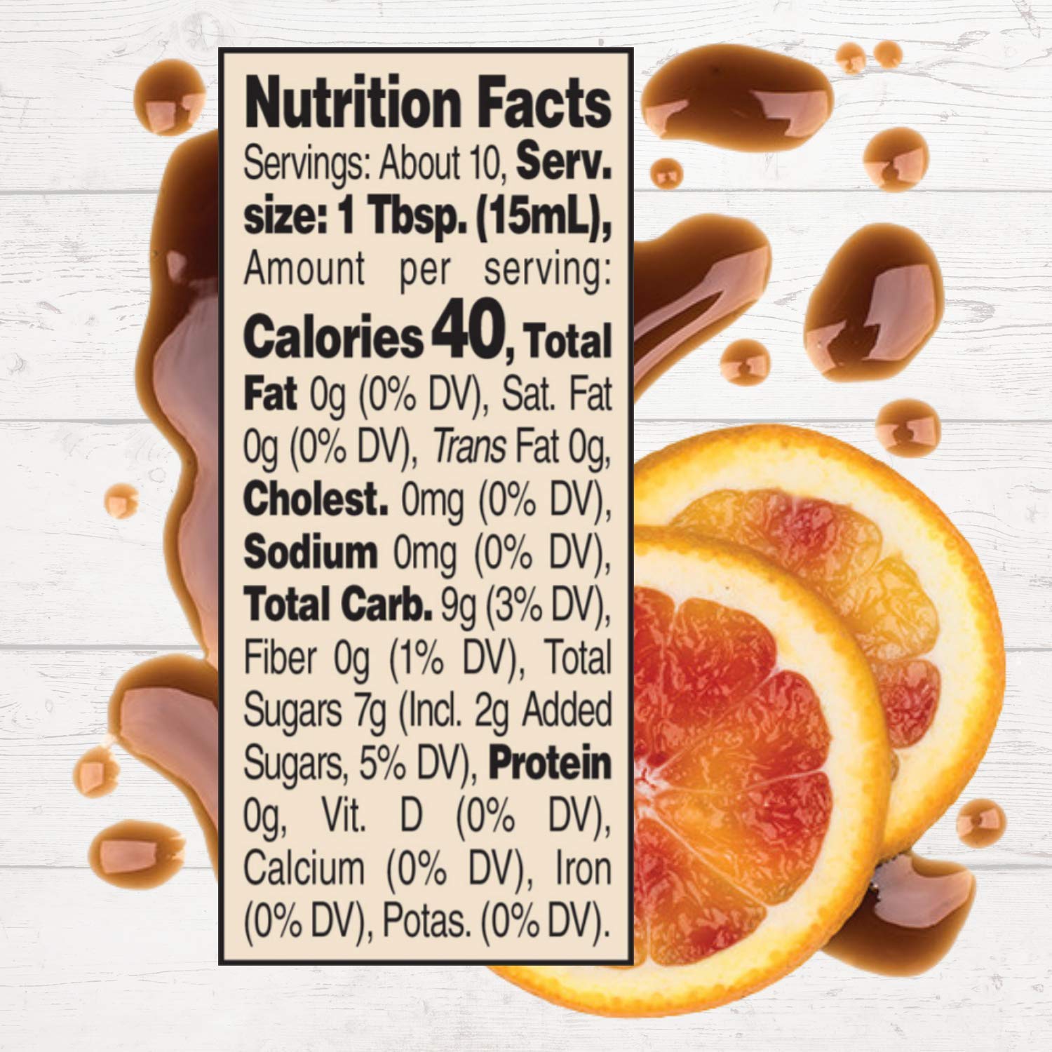 Roland Blood Orange Balsamic Vinegar Glaze - 3 Pack (5.07oz) for Salads & Desserts