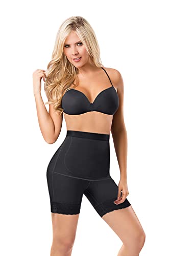 High Waist Butt Lifting Shapewear Shorts - Colombian Fajas Levanta Cola for Women, Tummy Control & Booty Enhancement - Perfect for Workout, Yoga & Everyday Wear