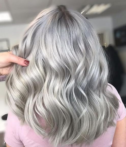 Crazy Color Salon Pro Semi-Permanent Hair Dye - 74 Slate Gray for Women (5.07 oz) | Vibrant Long-Lasting Color for DIY Home Hair Styling & Salon Looks