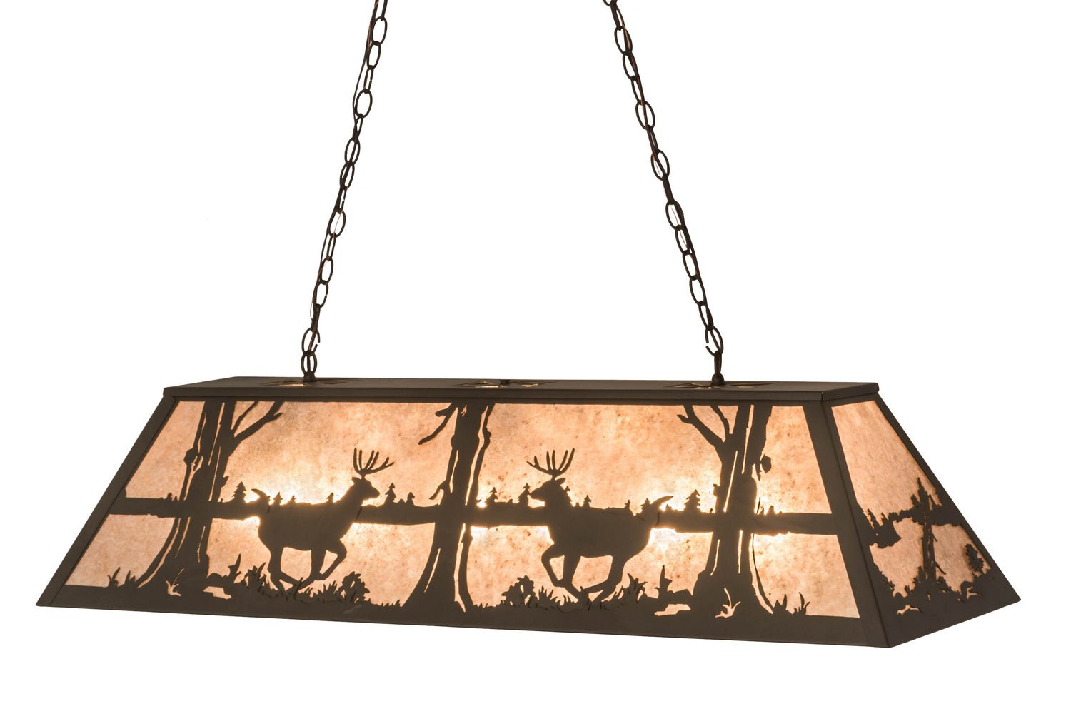 11-Light Modern Pendant Lighting Fixture for Dining Room, Kitchen Island, Living Room - Adjustable Height, Brushed Nickel Finish