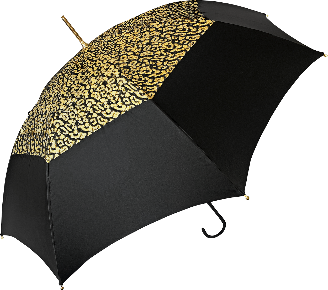 Stylish Gold Lurex Fabric Women's Fashion Umbrella - Perfect for Rainy Days, Outdoor Events & Photo Shoots