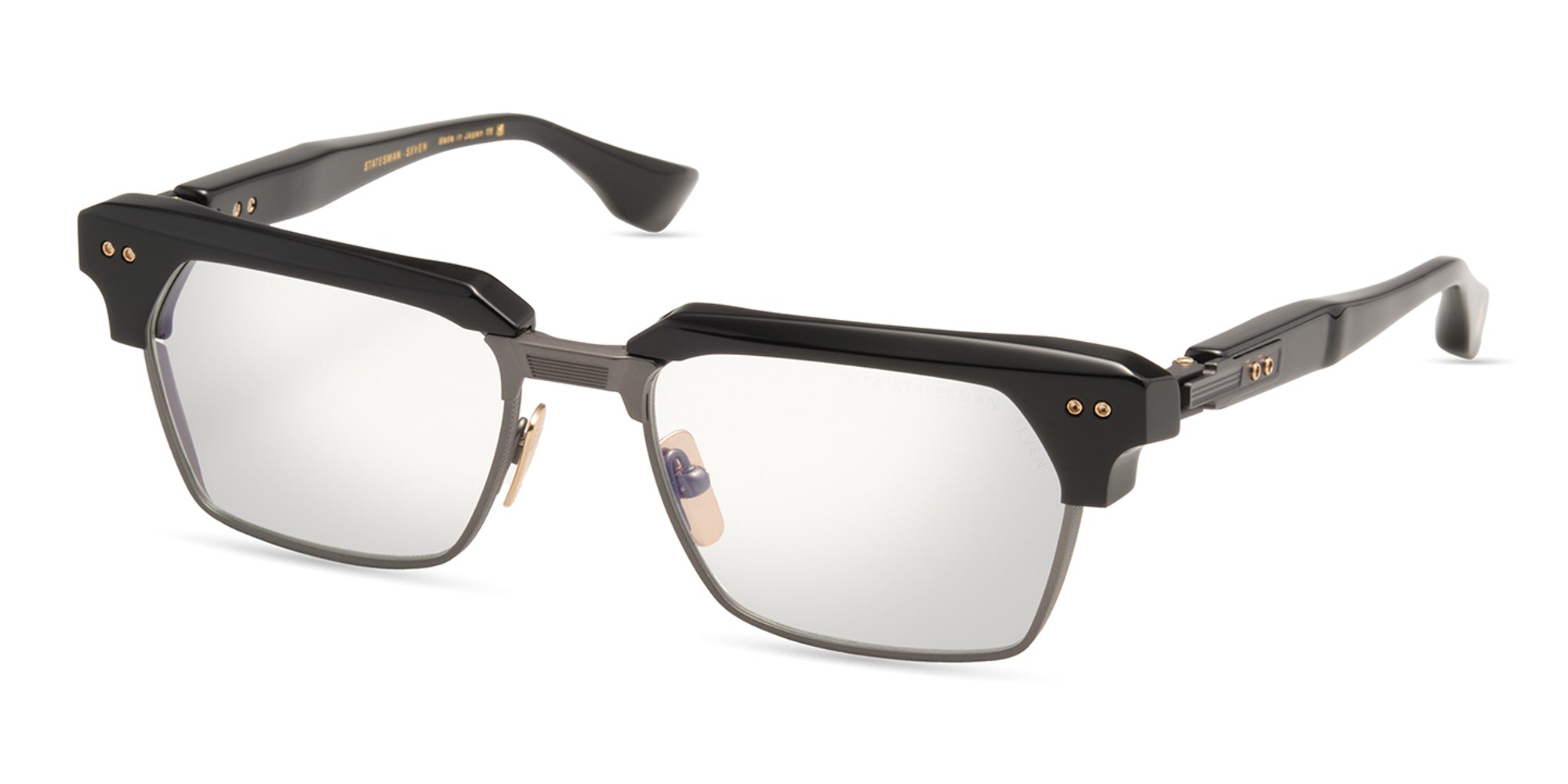 Dita Statesman Seven DTX443 Sunglasses - Polarized Aviator Style for Men & Women - Perfect for Driving, Travel & Outdoor Activities