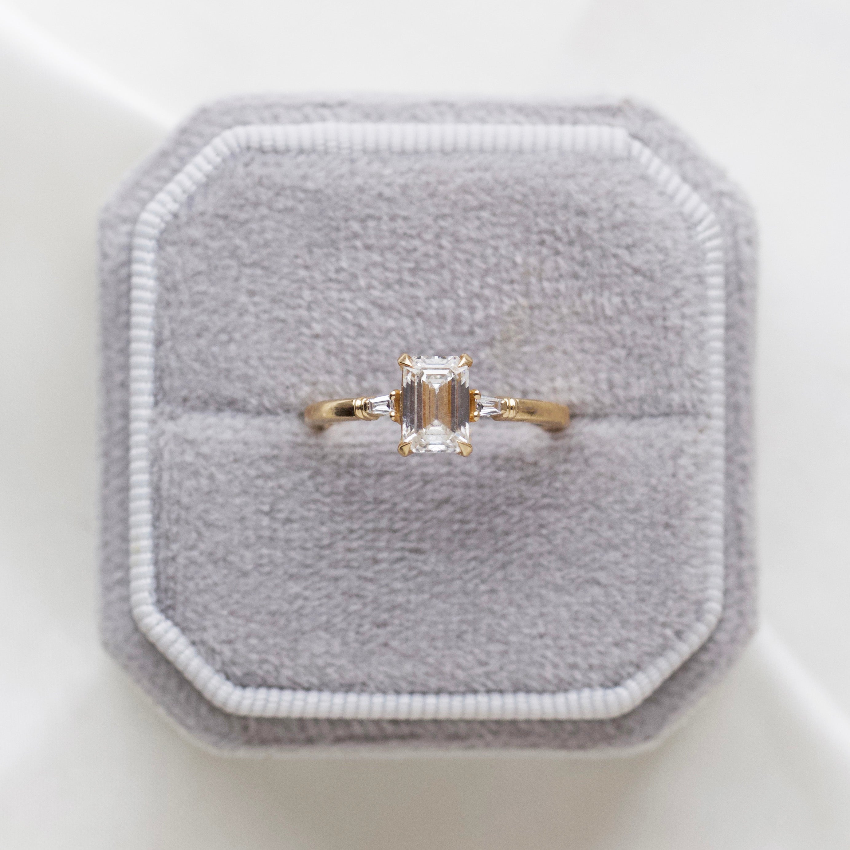 Livia Diamond Ring for Women - 14K White Gold Engagement Wedding Band - Perfect for Proposals, Anniversaries & Special Occasions