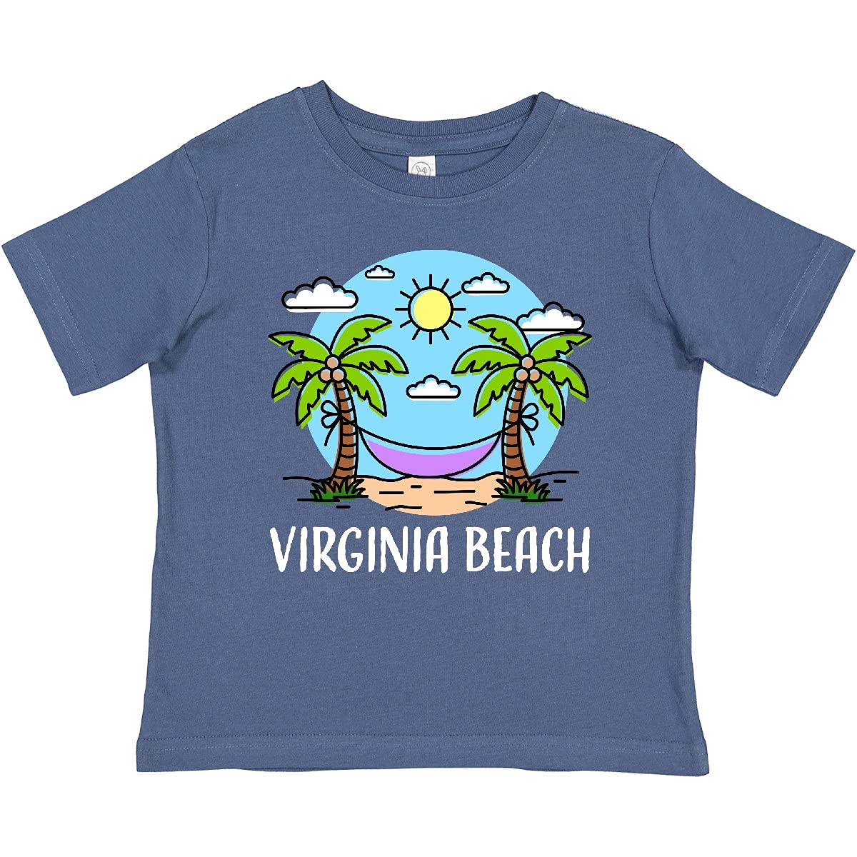 Inktastic Virginia Beach Summer Vacation Baby T-Shirt - Cute Outfit for Beach Trips & Family Vacations