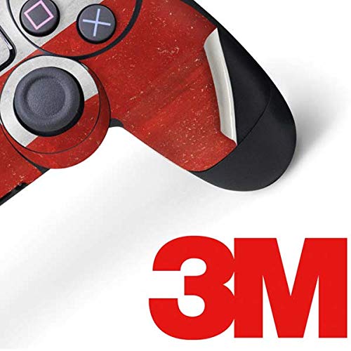 Custom PS4 Controller Skin - Poland Flag Distressed Design Gaming Decal | Protective Vinyl Cover for Playstation 4 Joystick | Perfect for Gamers & Collectors