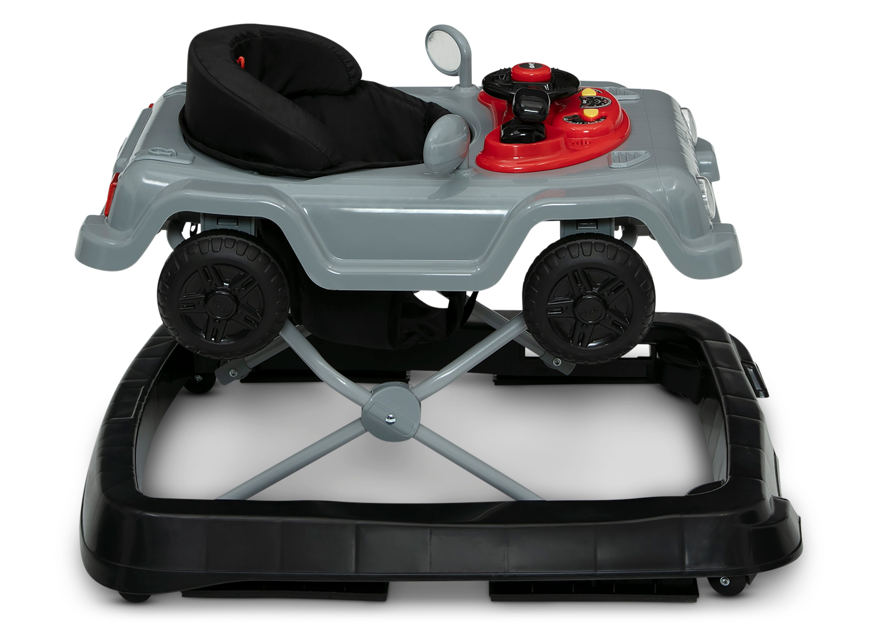 Jeep® Classic Wrangler Activity Walker for Babies - Sturdy 3-Wheel Design with Adjustable Height | Perfect for Indoor & Outdoor First Steps, Learning to Walk, and Toddler Playtime
