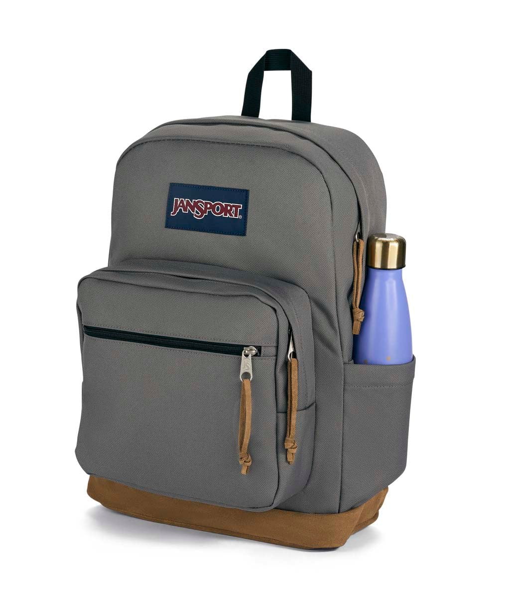 JanSport Right Pack Backpack - Lightweight Durable School & Travel Backpack for Students & Professionals, Graphite Grey - Perfect for College, Commuting & Outdoor Adventures
