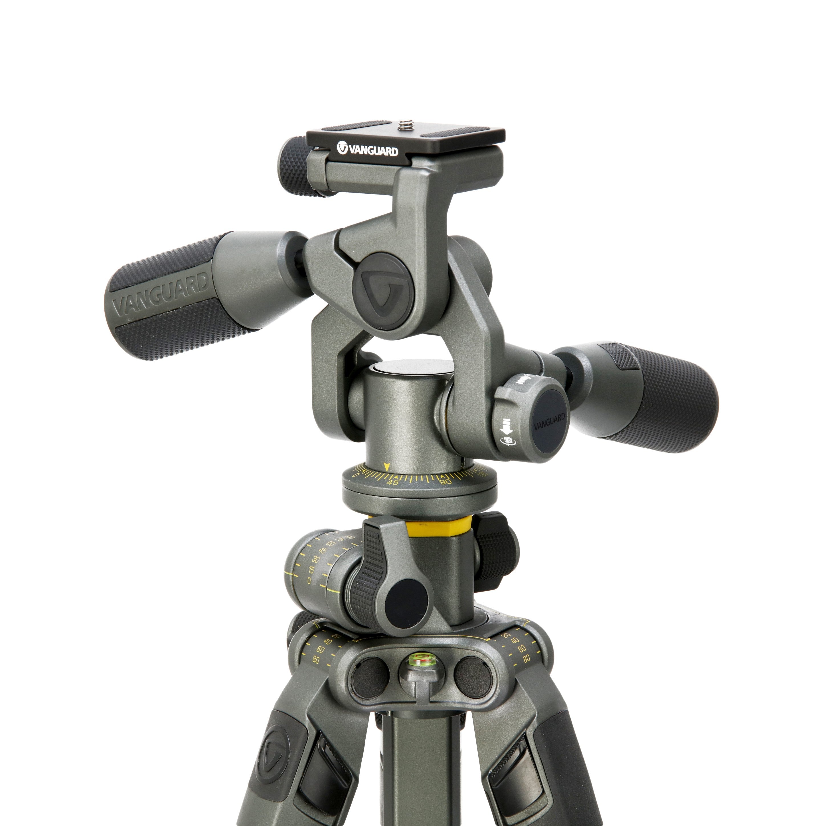 Alta Pro 2+ 263AP Aluminum Tripod with 3-Way Video Pan Head - Professional Camera Tripod for Overhead Shooting, Vlogging, Photography & Video Production