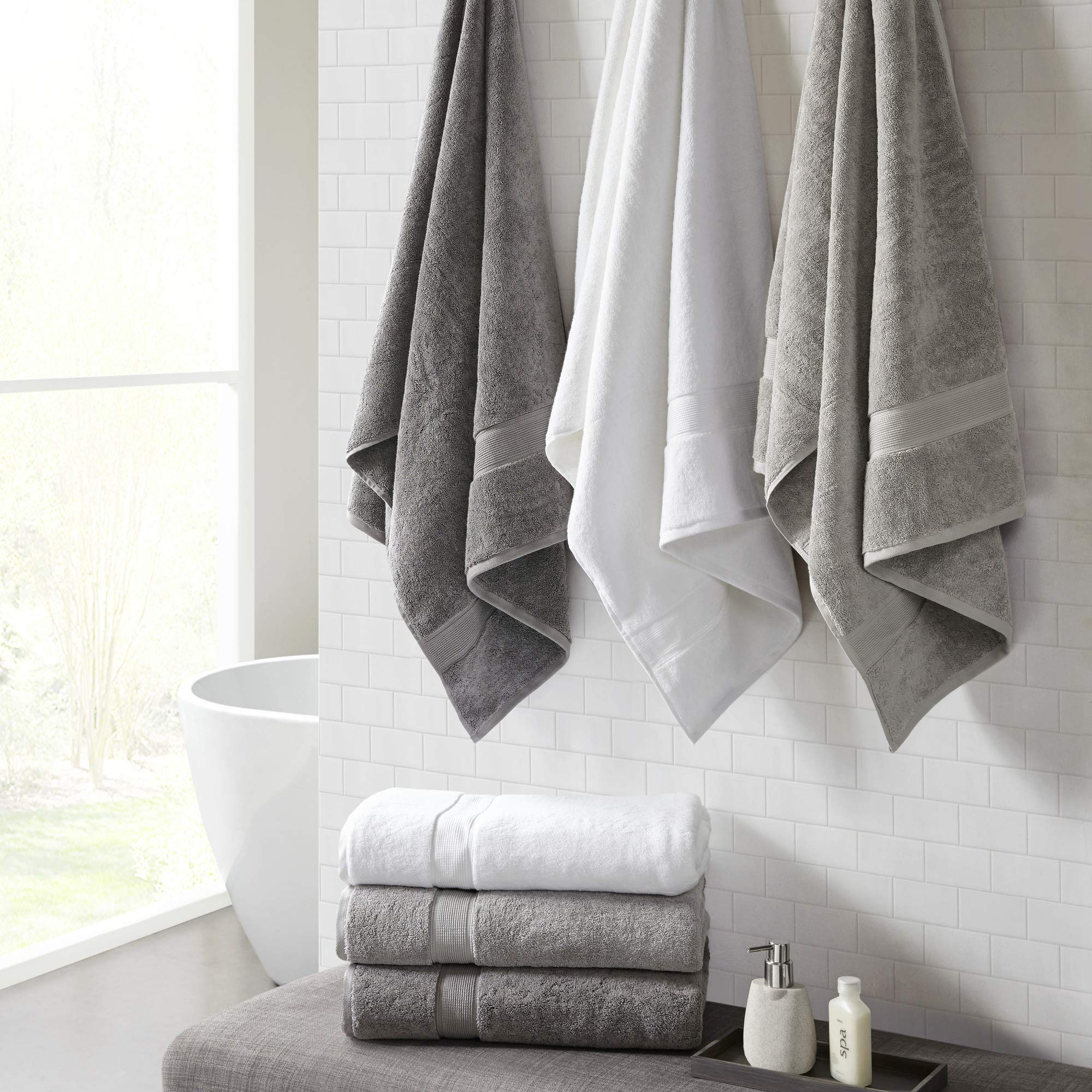 Madison Park Signature 800GSM Oversized Bath Sheet Towel Set - 34