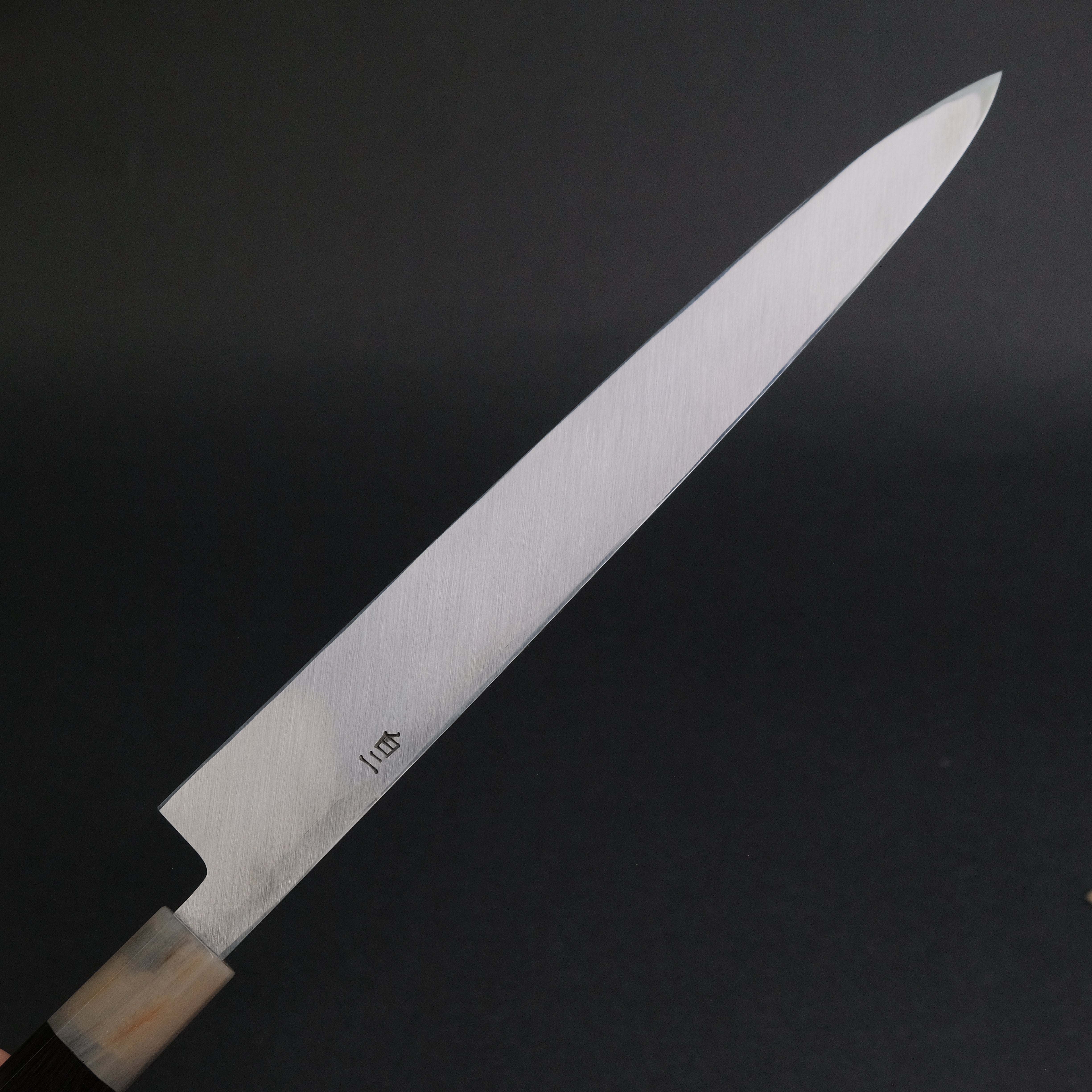 Hitohira Tanaka Manzo White #2 Yanagiba 270mm Japanese Sushi Knife with Ebony Wood Handle & Saya - Premium Sashimi & Sushi Chef's Knife for Professional Kitchen & Home Cooking