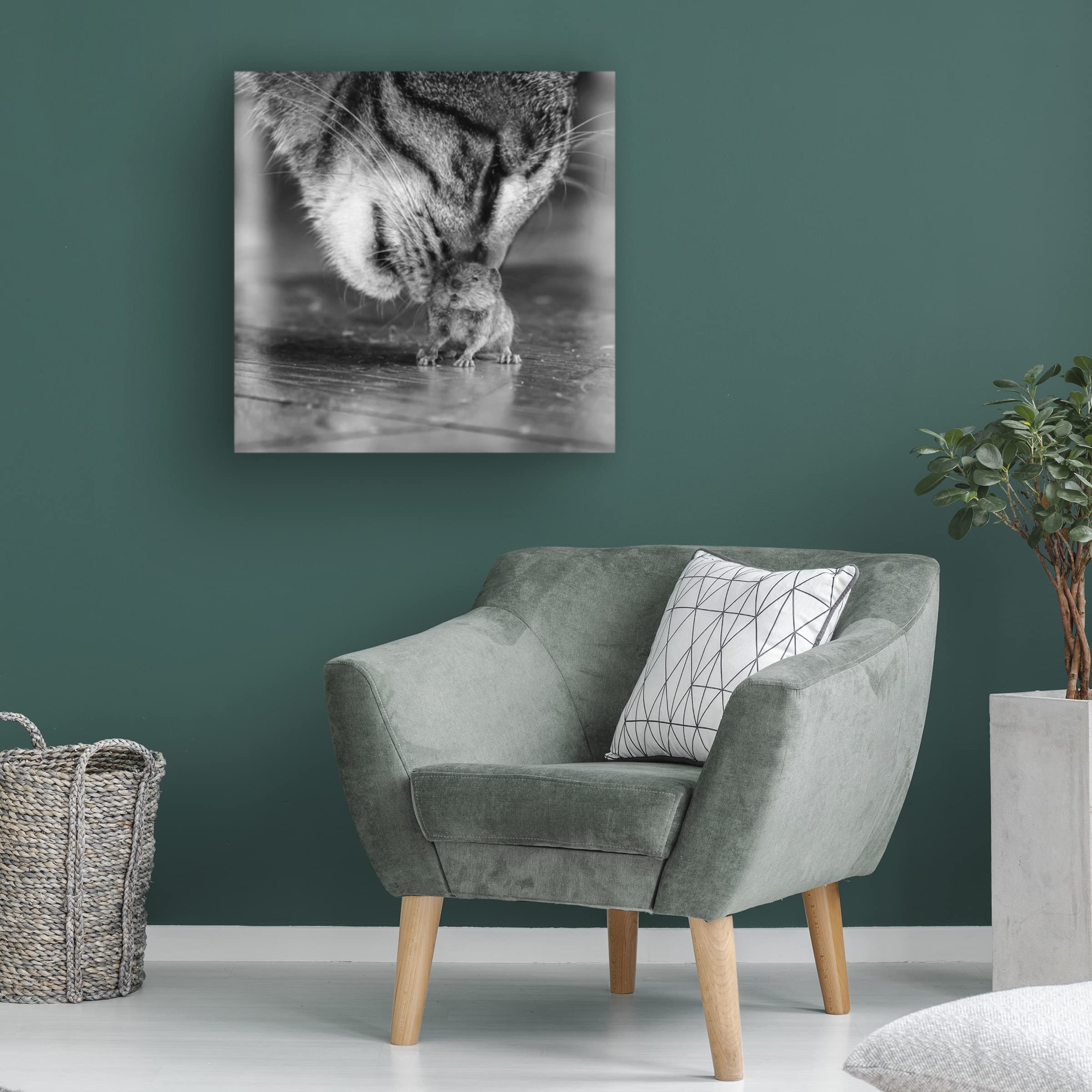 Trademark Fine Art 'Deadly Games' Canvas Wall Art by Pixi - Perfect for Living Room, Bedroom & Office Decor