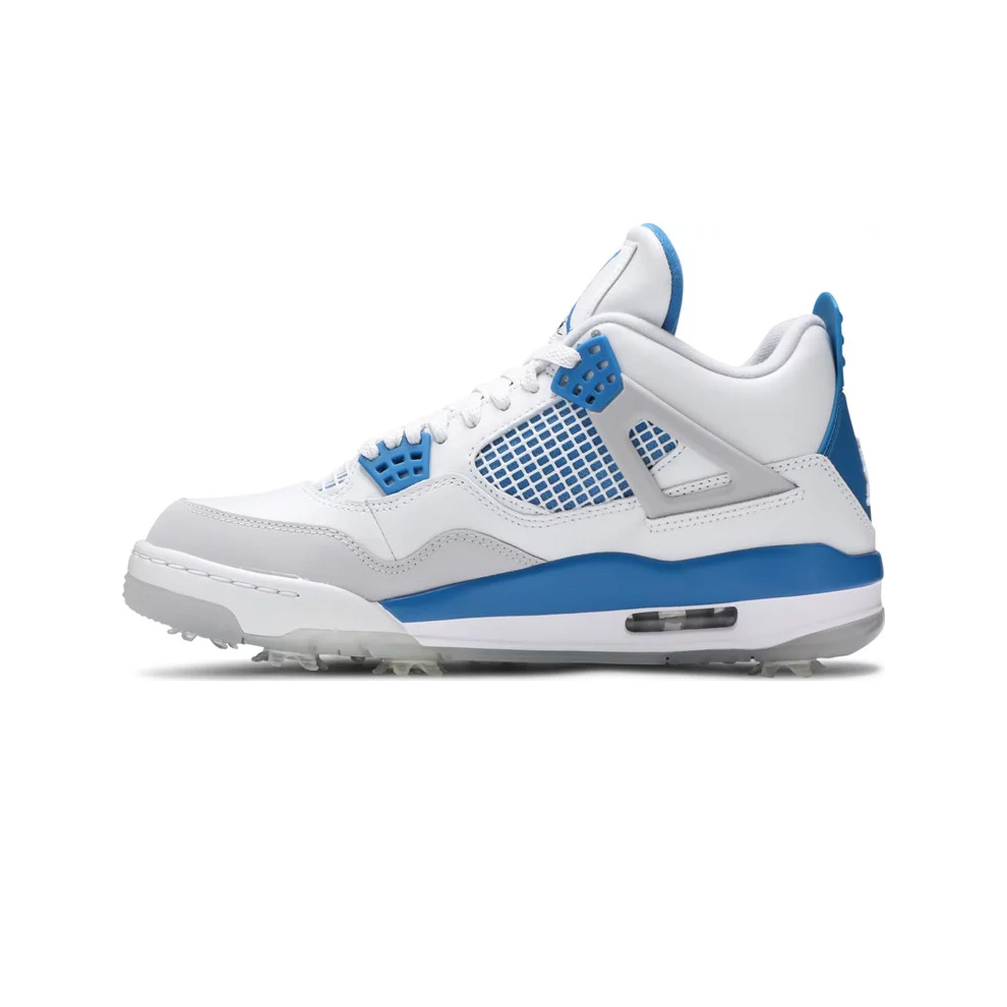 Air Jordan 4 Retro Golf 'Military Blue' (2021) - Men's Golf Shoes for Comfort & Style - Perfect for Golf Course & Casual Wear