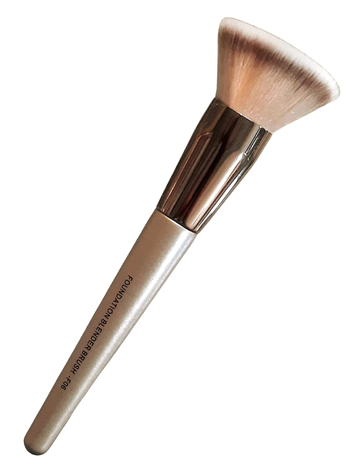 KNYUC MART Premium 6-Piece Synthetic Makeup Brush Set - Professional Face & Eye Makeup Brushes for Cream, Liquid & Powder | Perfect for Everyday Makeup, Travel & Professional Makeup Artists