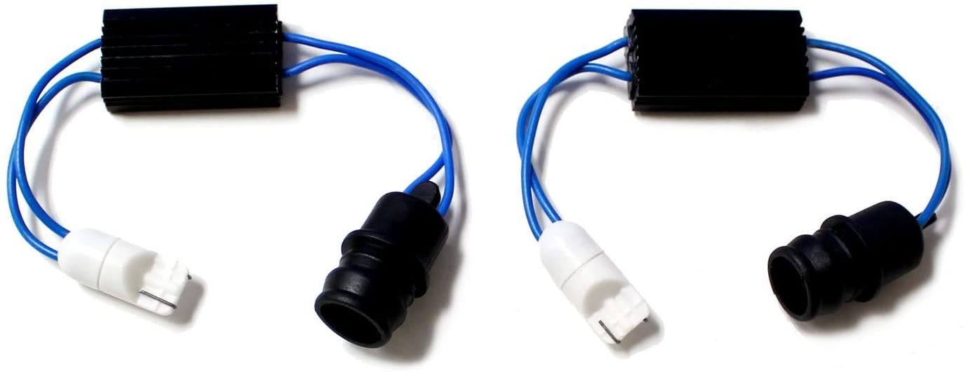 Error-Free 2825 W5W CANBUS LED Wiring Adapters for Parking & License Plate Lights - Compatible with Most Vehicles, Easy Installation, No Flickering or Error Codes - Perfect for Upgrading to LED Lights in Cars, Trucks, and SUVs