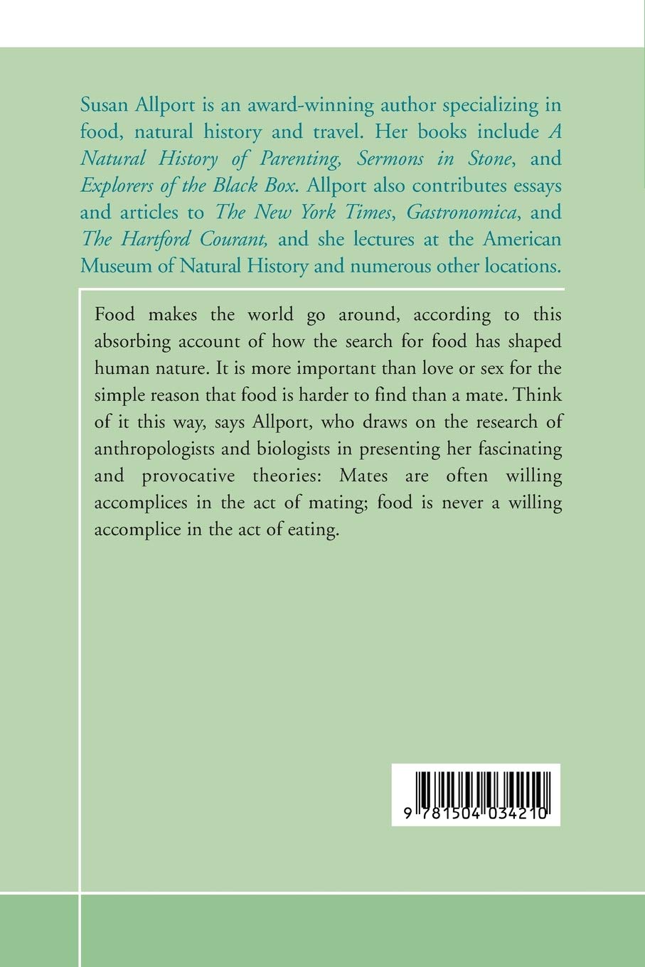 The Primal Feast: Exploring Food, Sex, Foraging and Love in Human Evolution - Perfect for Anthropology Enthusiasts & Nature Lovers