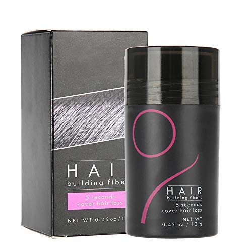 Hair Building Fiber for Thinning Hair - Dark Brown Hair Thickener & Fuller, Hair Loss Concealer Solution - Salon Quality Hair Volumizing Tool for Sparse Hair Coverage | Perfect for Daily Styling & Special Occasions