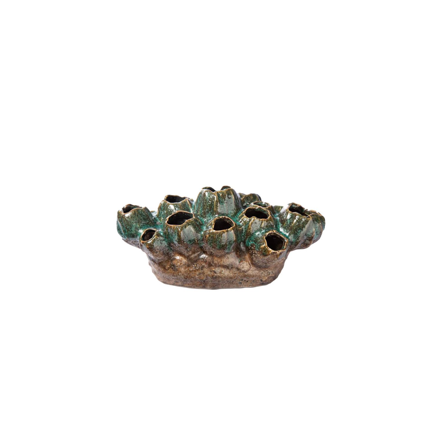 Organic Ceramic Cluster Vases Set - Modern Home Decor for Centerpieces, Wedding, Dining Table & Living Room Decorations
