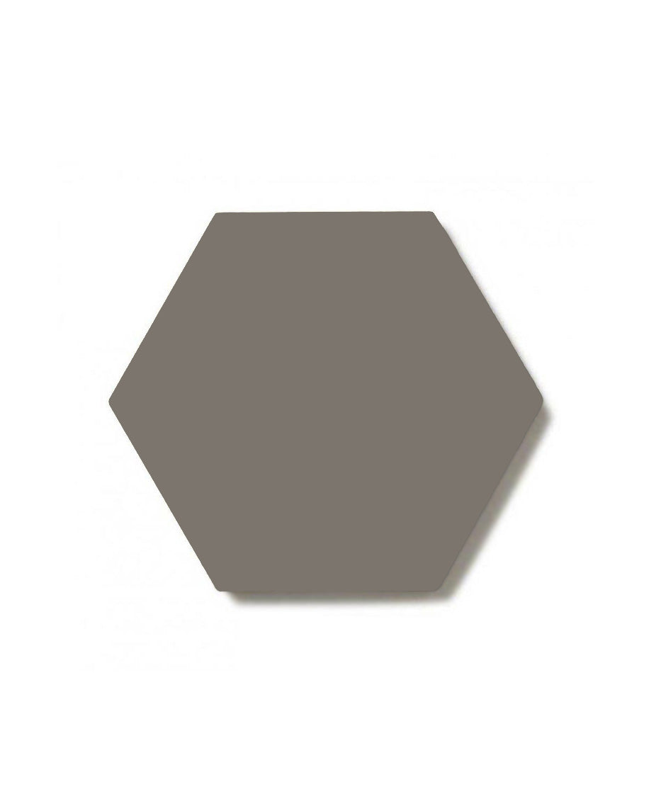 Hexagon 10x10 cm Dark Gray Granite Tile - Winckelmans Klinker for Kitchen Backsplash & Bathroom Flooring