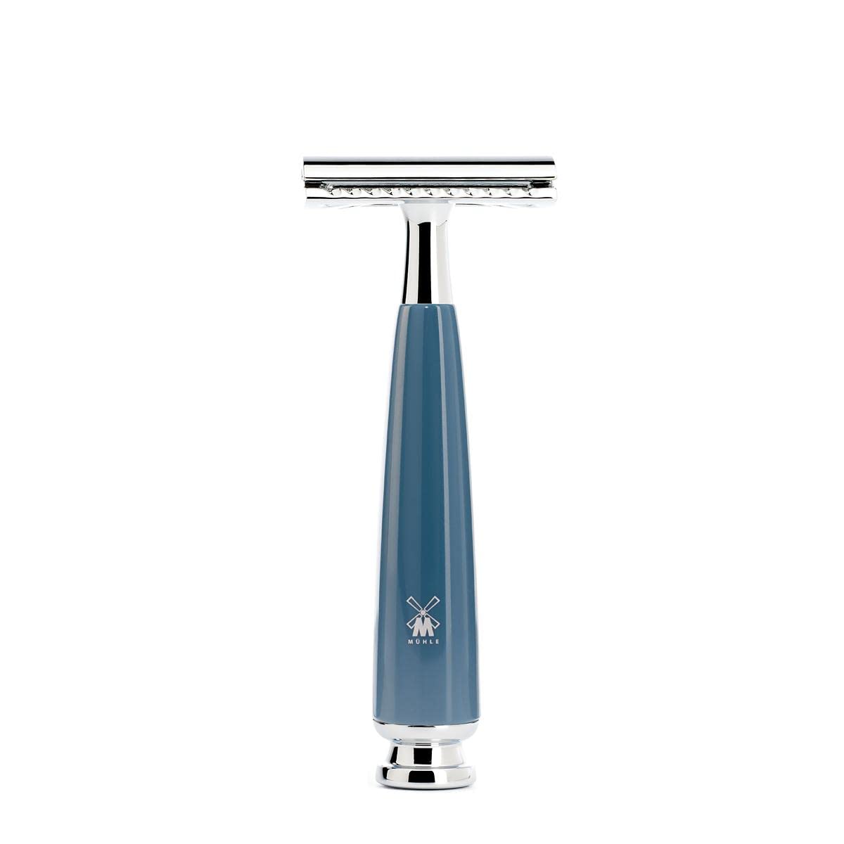 Premium MÜHLE RYTMO Black 4-Piece Safety Razor Set for Men - Closed Comb Black Fiber Shaving Kit with Barber-Grade Smooth Shave | Perfect for Daily Use, Travel & Gift for Grooming Enthusiasts