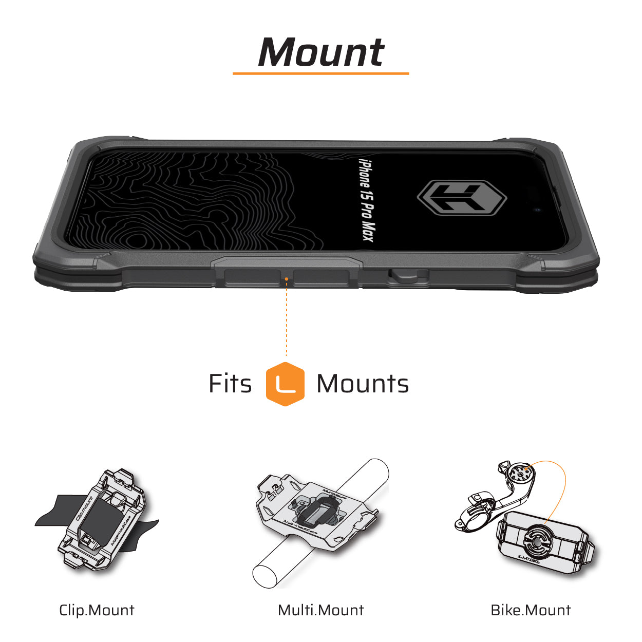 iPhone 15 Pro Max ENDVR Shockproof Phone Case | Premium Protection Made in USA | Perfect for Outdoor Adventures & Daily Use