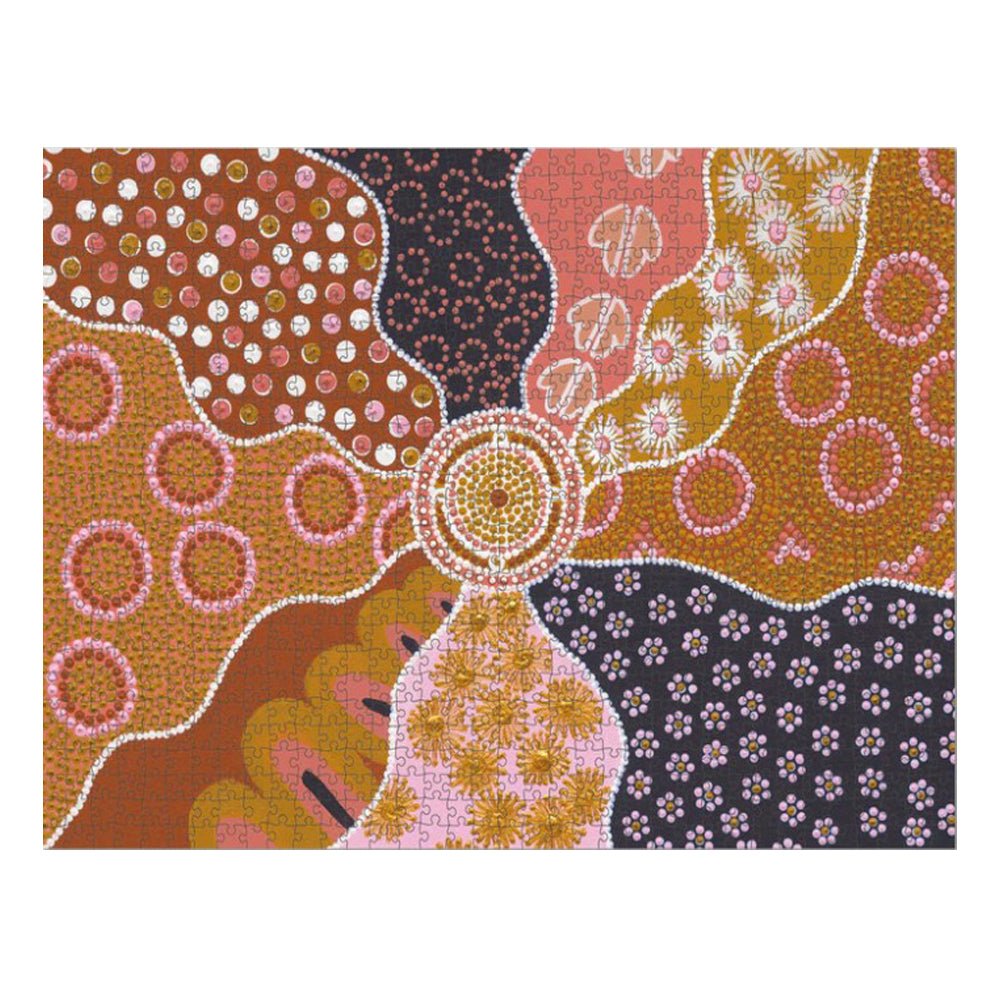 1000 Piece Jigsaw Puzzle - Desert Flower Landscape for Adults & Teens - Challenging & Relaxing Activity for Family Game Night & Stress Relief