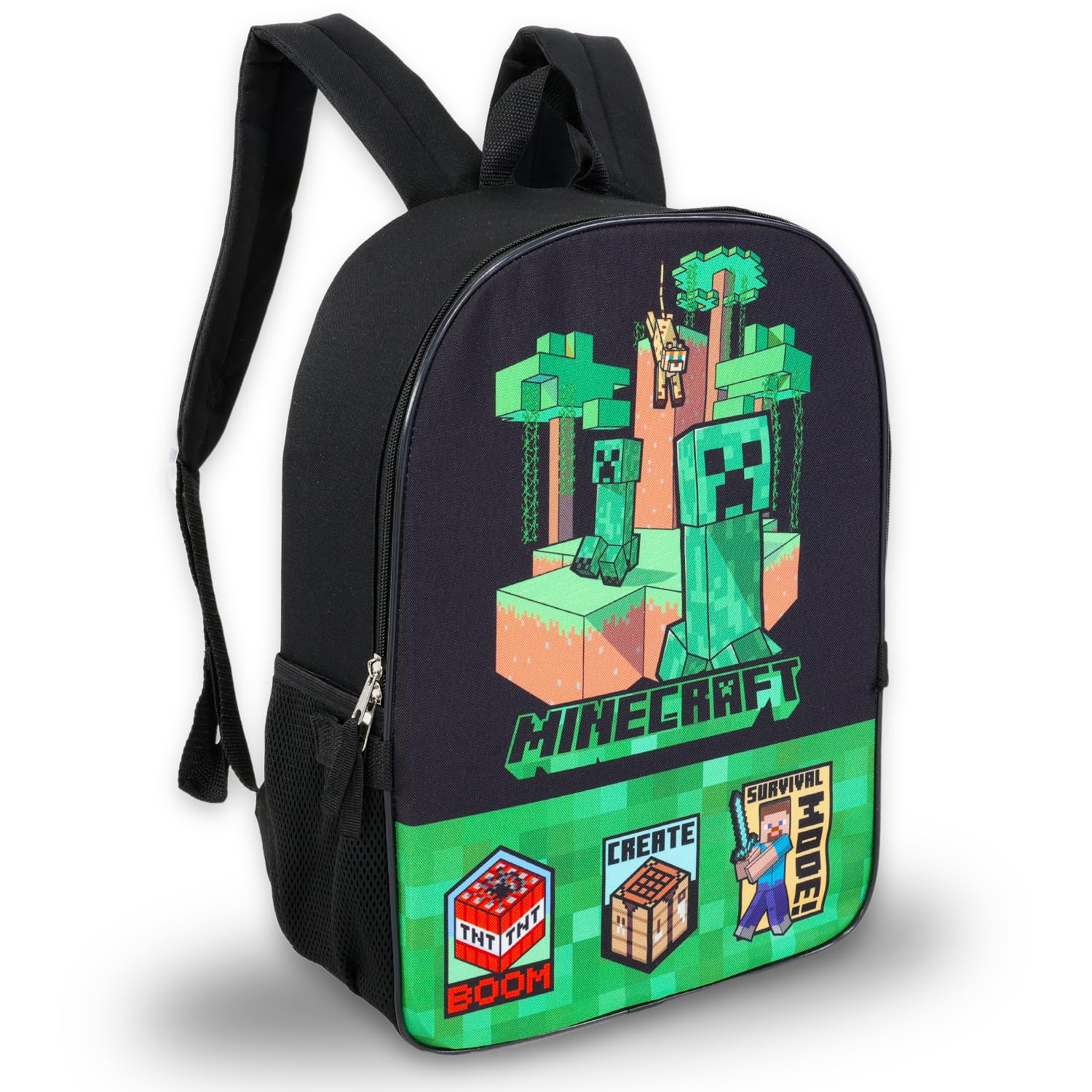 **Minecraft Backpack and Lunch Box Set for Boys 8-12 - 16