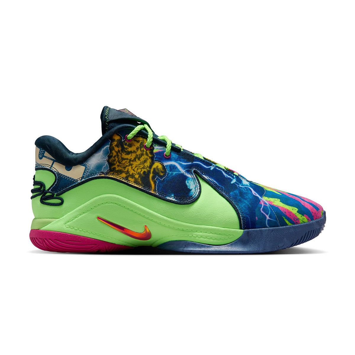 LeBron XXII BW EP 'Blustery Fireberry Ghost Green' Basketball Shoes - High-Performance Sneakers for Men, Court & Street Wear, Perfect for NBA Games, Training & Casual Style