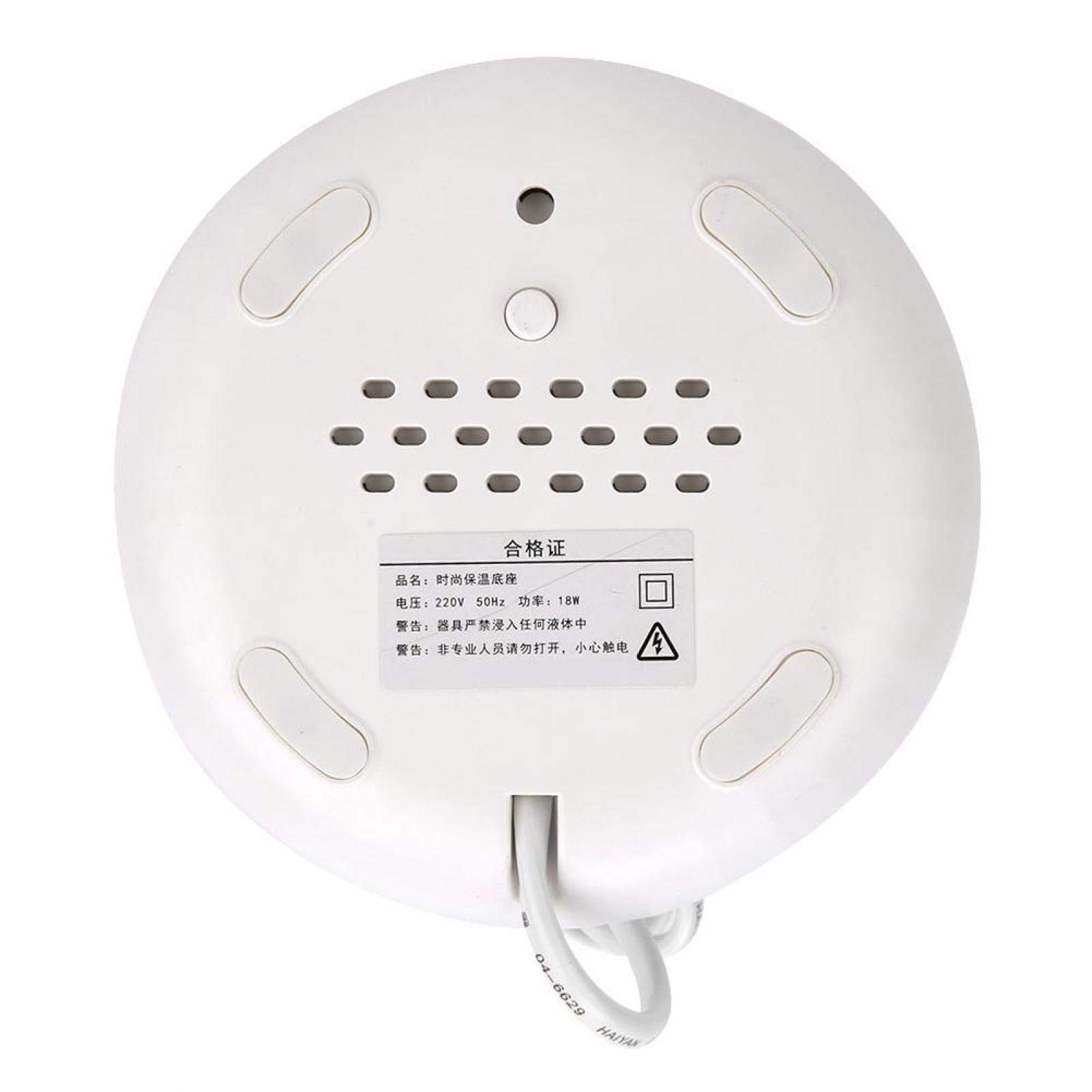 Electric Coffee Warmer Plate for Desk - Auto Shutoff for Tea, Milk, Cocoa - Perfect for Office & Home Use
