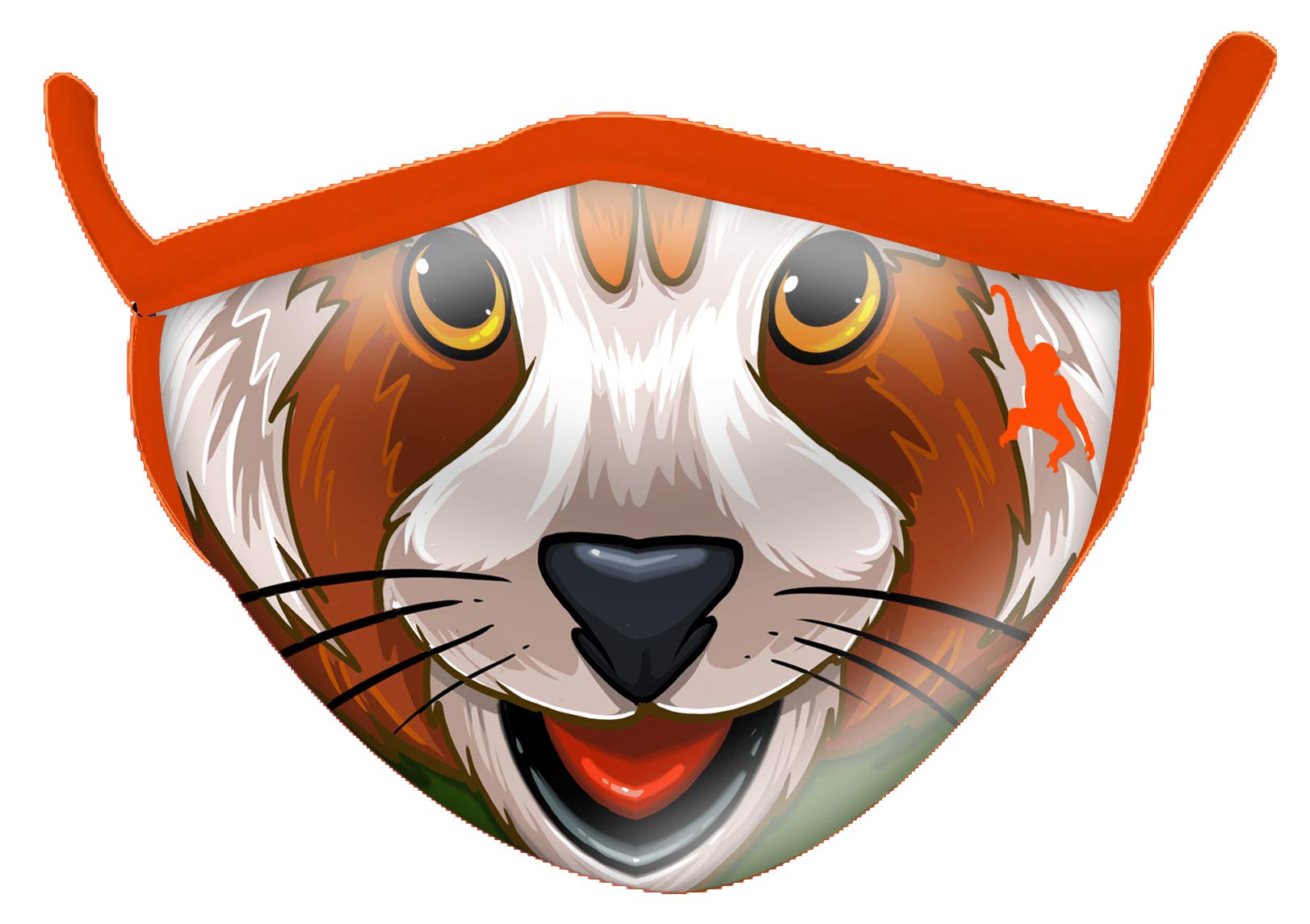 Wild Republic Wild Smiles Reusable Washable Half Face Mask - Comfortable & Breathable for Outdoor Activities, Travel & Daily Protection