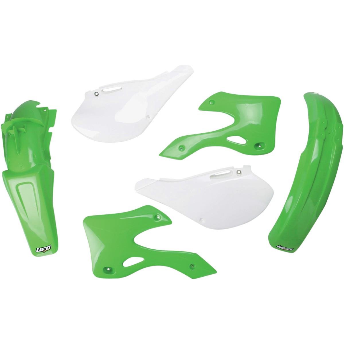 UFO KAKIT200-999 Complete Body Kit for KX125/250 Dirt Bikes (2000-2002 Models) - Motorcycle Fairings & Plastic Replacement Parts for Off-Road Racing & Trail Riding