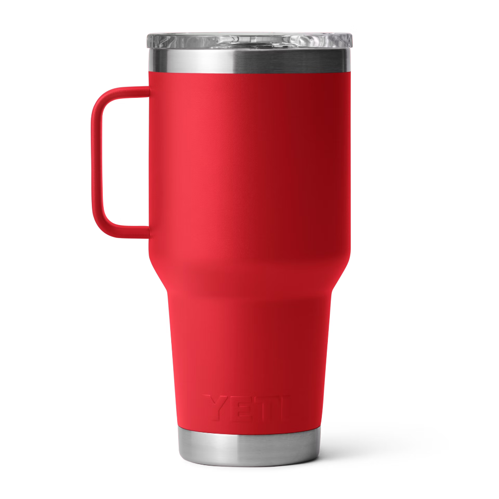 30 oz Rambler Vacuum Insulated Travel Mug with Stronghold™ Lid - Leakproof & Durable for Coffee, Tea & Cold Drinks - Perfect for Commuting, Camping & Outdoor Adventures