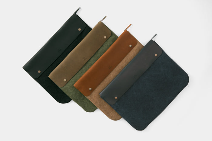 TRAVELER'S COMPANY Traveler's Factory Canvas Pouch - Large Size in Blue | Durable Storage for Travel Essentials, Stationery & Daily Carry