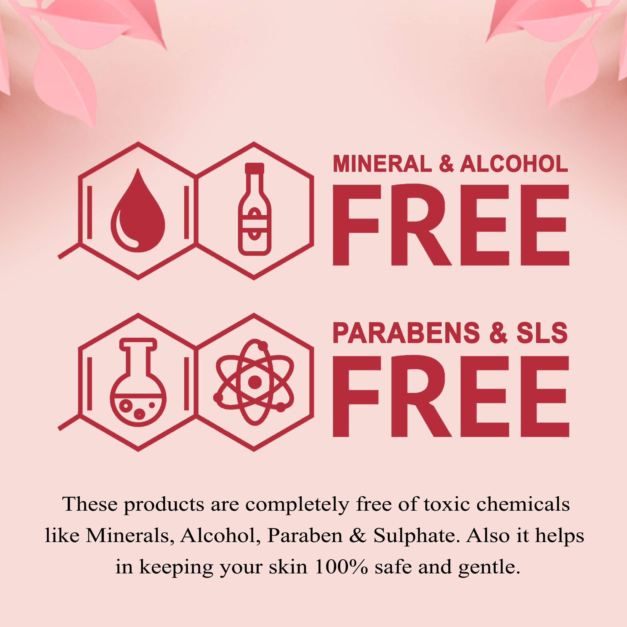 NutriGlow NATURAL'S English Rose Body Milk - Intensive Nourishment & 8 Hour Moisture Lock for Dry Skin | Repairs Skin Damage, Paraben-Free with Mineral Water, 300ml | Perfect for Daily Hydration & Post-Shower Skincare Routine