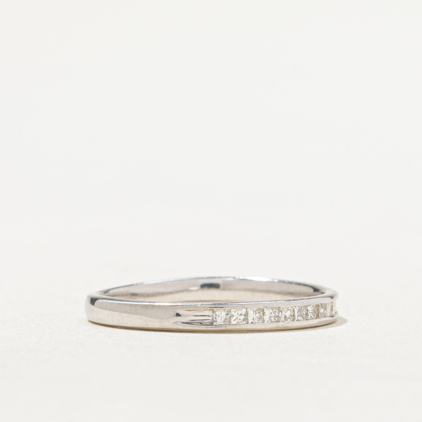 Princess Cut Diamond Eternity Band Ring - 0.14ctw Size 6 | Wedding, Engagement, Anniversary Jewelry Gift for Women