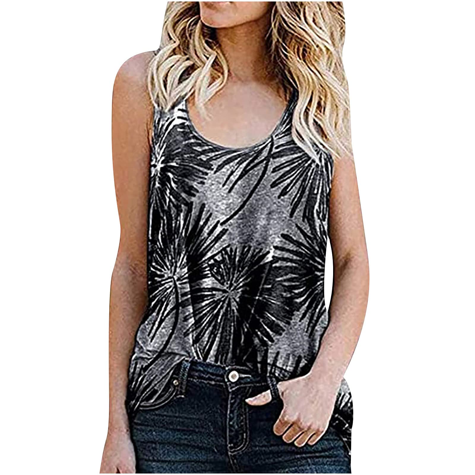 Sexy Floral Printed Women's Tops - Casual & Work Blouses, Summer Tank Tops for Women | Office Wear, Date Night & Beach Outfits