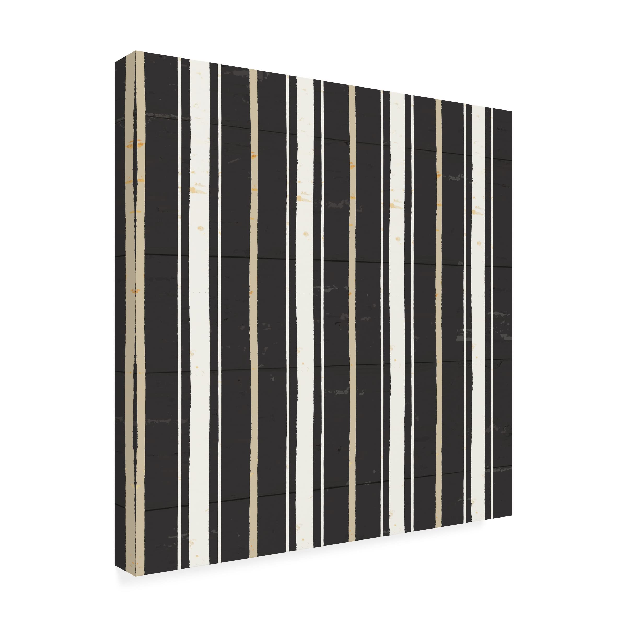 Jess Aiken 'Simple Signs Step 02B' Canvas Wall Art Print - Modern Abstract Painting for Living Room, Bedroom & Office Decor