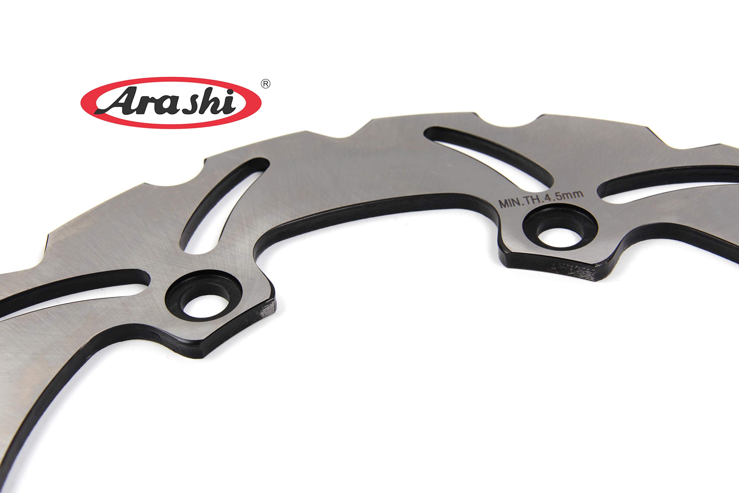 High-Performance Arashi Front & Rear Brake Disc Rotors for Honda CBR600F2 (1991-1994) - Direct Replacement for CBR600F, CBR600, 600F - Perfect for Street Riding & Track Days