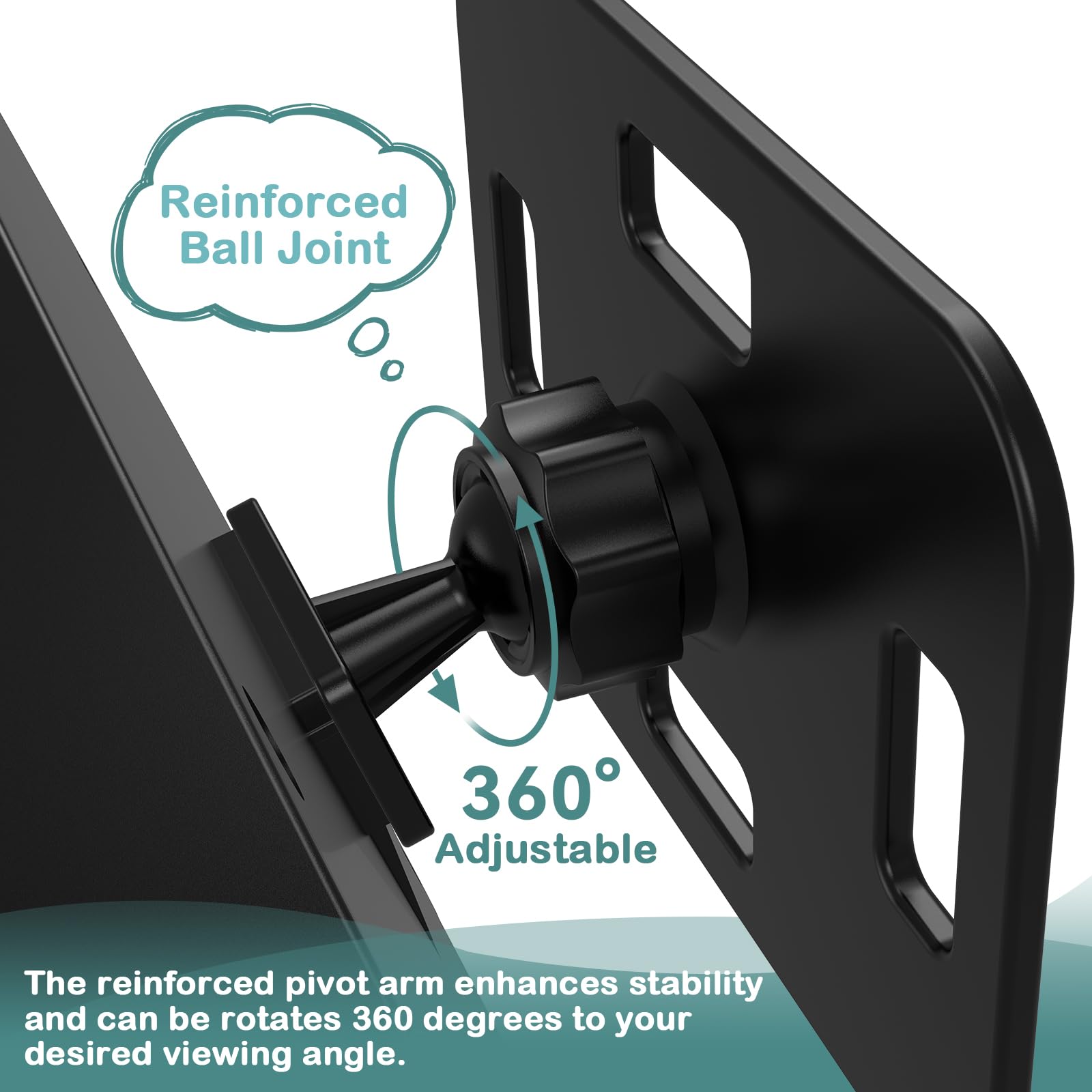 Baby Car Mirror for Rear-Facing Car Seat - Shatterproof & Safe Acrylic, 360° Adjustable Wide Angle for Clear View, Easy Installation - Perfect for New Parents & Infant Safety | Monitor Your Baby While Driving