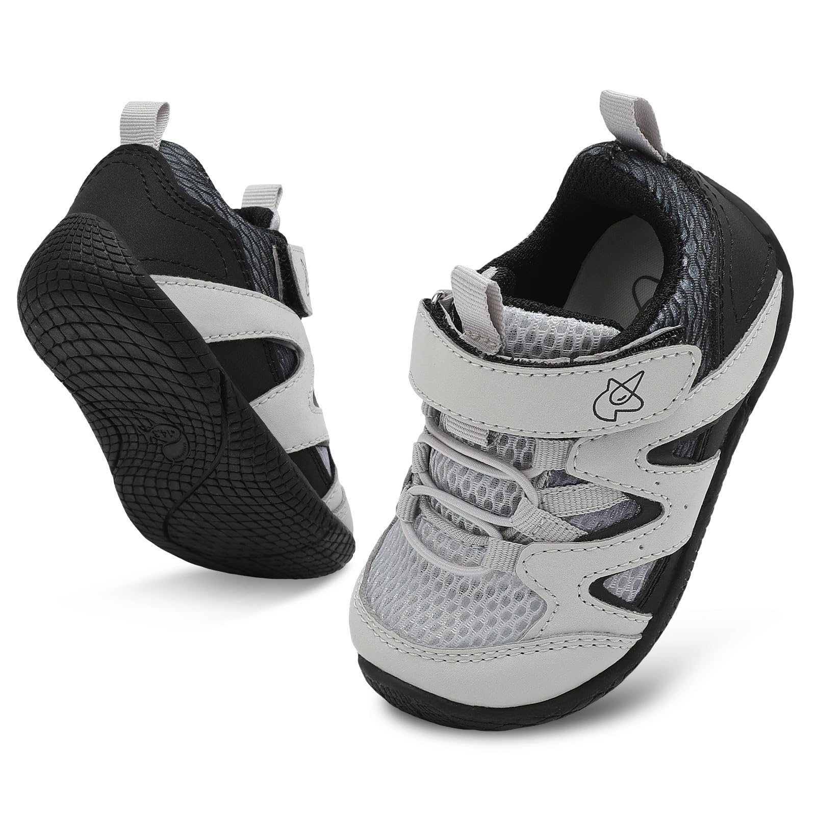LeIsfIt Baby Walking Shoes for Boys & Girls - Non-Slip First Walkers, Breathable Toddler Sneakers, Soft Sole Infant Crib Shoes - Perfect for First Steps, Indoor Play & Outdoor Adventures
