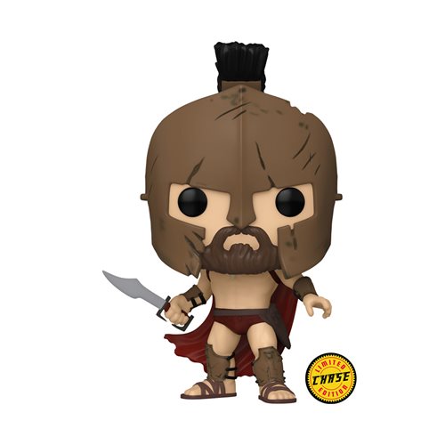 300 Movie Pop! Vinyl Figure Leonidas (Chase) [1473] - Funko Pop! Collectible for Movie Fans & Spartan Warriors