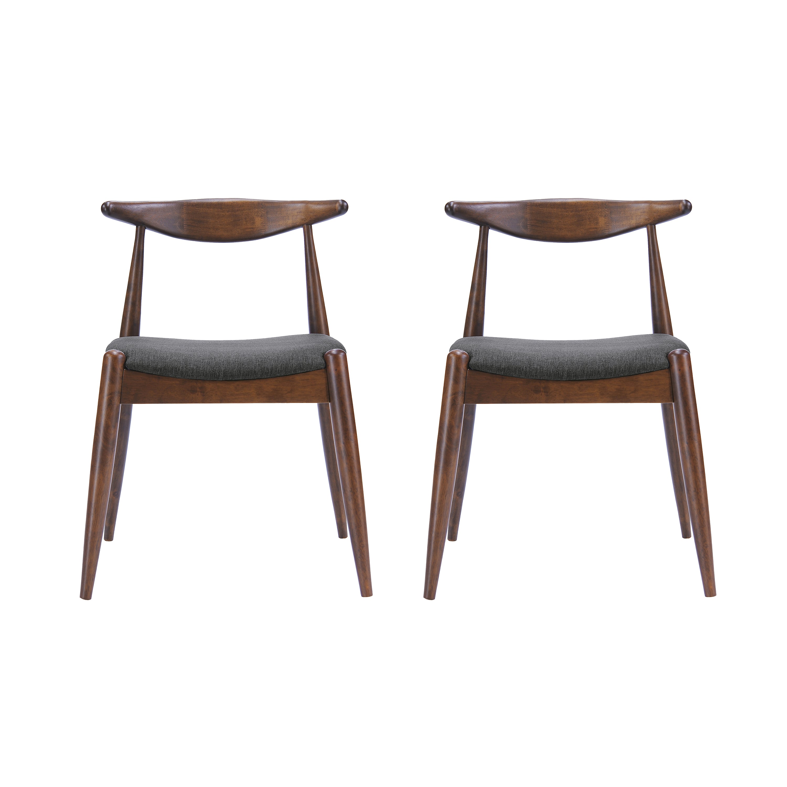 2-Piece Modern Dining Chair Set - Comfortable & Stylish for Kitchen, Dining Room, or Office - Perfect for Small Spaces & Home Decor