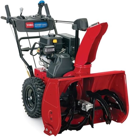 Toro 38838 24-Inch 2-Stage Snow Blower with Electric Start - 828 OAE Power Max HD for Heavy Snow Removal - Ideal for Driveways, Walkways, and Large Areas